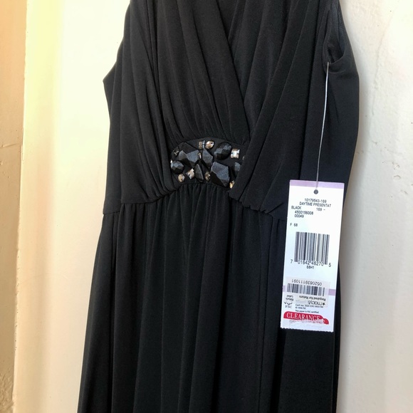 Evan Picone Black Halter Dress - Picture 3 of 8